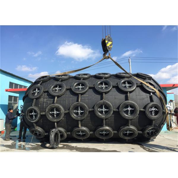 Quality Marine Black Inflatable Rubber Wharf Fender Ccs Certification wholesale