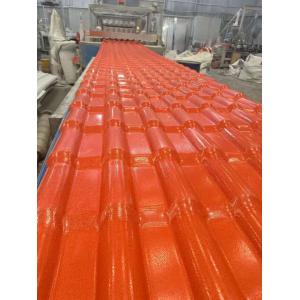 Colonial Tejas de UPVC para Latina America ASA coating UPVC roofing sheets PVC