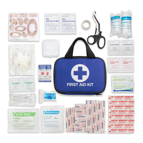Quality Private Label Portable Medical Kit 600D Waterproof Polyester Material wholesale
