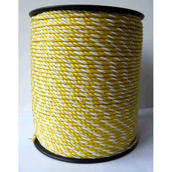 Quality Hot sales polyrope electric fence shock PE UV stabilized poly rope for animal farm fence QL722 wholesale