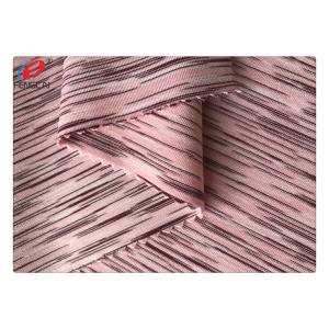 Weft 92 Polyester 8 Spandex Fabric Single Jersey For Sport Garment
