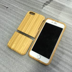 China Apple 6 6s Wood iPhone Case , Separating Type Straight Edge Personalized Wood Phone Case on sale