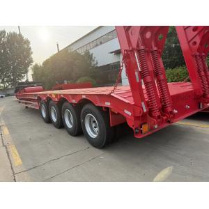 CIMC 60-100 Tons Customized Wide Load Low Bed Semi-trailer