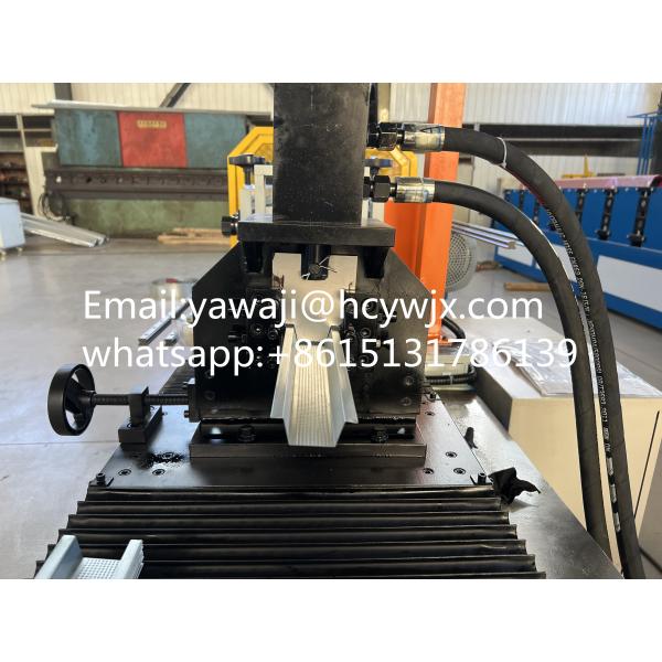 Ceiling KNAUF- Profile Roll Forming Machine With PLC Control Gear Transmission