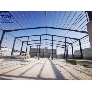 Prefab Steel Garage Building Galvanized Metal Frame Structure Architecture For