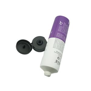 Custom Round Shape Empty Cosmetic Tubes For 4oz Facial Scrub Packaging