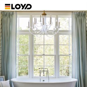 Secure Double Single Hung Window with Multi-Point Locking System