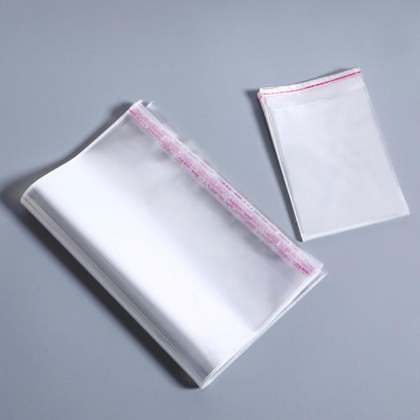 Quality Self Adhesive Clear Transparent Packaging Printed Cello Plastic Bags Opp wholesale