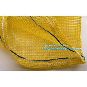 pe raschel bag Leno mesh bag orange mesh bags,New arrival potato bags raschel