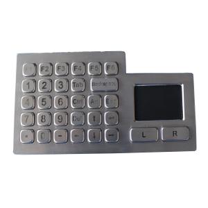 Cheap Customized Vandal Free Militaty Metal Keypad With Sealed Touchpad for sale