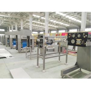 Full Auto Pita Production Line 850 Mm Belt Width With Dough Sheeting System