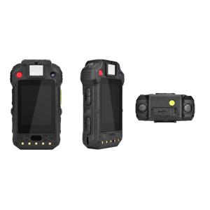 WCDMA B1 Android 8.0 Police Body Camera 3500mAh With 2.4 Inch Display