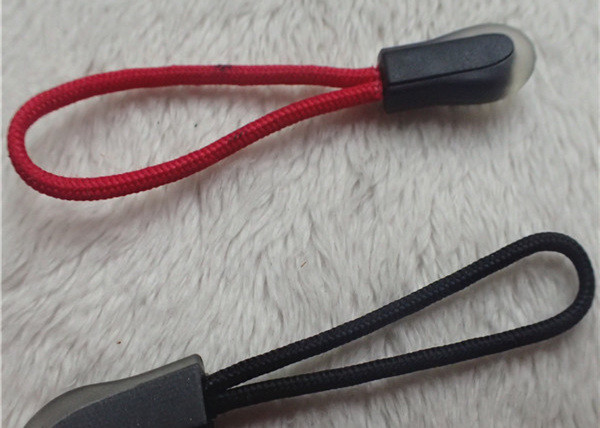 Quality Outdoor Wear Injection Rope Zipper Puller For Bags And Clothes wholesale