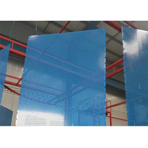 Round Hole Perimeter Construction Site Dust Screen Reusable High Rise Safety