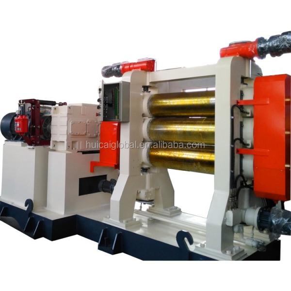 Quality Easy to Operate Green Rubber Sheet Calender Machine for Output in 3/4 Rolls Productio wholesale
