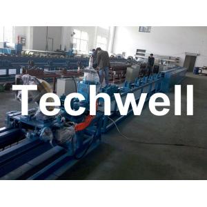 Cheap PU Foam Roller Shutter Door Slat Roll Forming Machine With Manual Decoiler, 3 - 12m/min for sale
