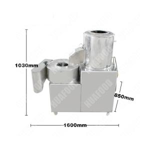 2022 New Type Vegetable Brush Washing Machine With Good Price