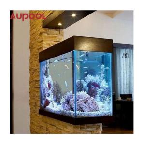 Durable Full Acrylic Pool Wall Customizable Transparent and for Outdoor Swimming