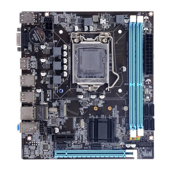 Quality Customized H61 computer motherboard H61 Chipset desktop mainboard Dual channel DDR3 M-ATX pc motherboard wholesale