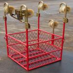 4 Bundle Transmission Line Stringing Tools Overhead Power Line Aerial Spacer