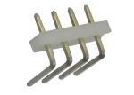 4 Pin Board To Board Header Single Row Pin Header Right Angle Through Hole