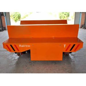 Precise pipe industry cable drum power rail coil transfer cart with cast wheel