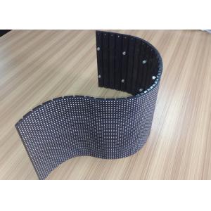 P4 4mm Soft Curved Flexible LED Displays Advertising 1920Hz Customized
