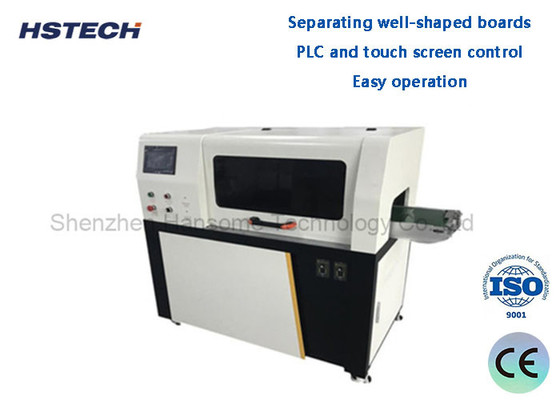 Horizontal Vertical PCB Depaneling Router With Well Shaped Separation CAB Blade