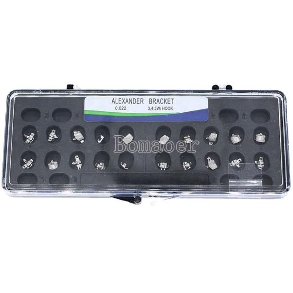 2023 Dental Orthodontic Alexander Bracket Brace 0.022/0.018 slot made from
