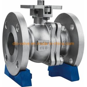 ANSI CLASS 150-900 Straight Through Type Flange End Ball Valves with High Mount