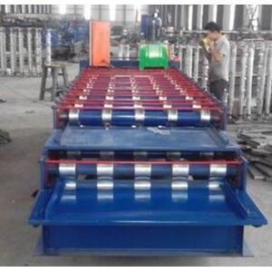 Metal Roofing Sheet Double Layer Roll Forming Machine With CE / SGS Certificates