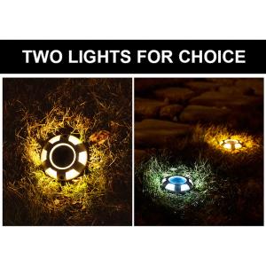 IP68 Waterproof Solar Powered Constant Bright Multiple Lighting Solar Dock Light