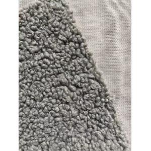 100% Polyester Medium Weight Single Face Teddy Fabric for Clothing and Toy