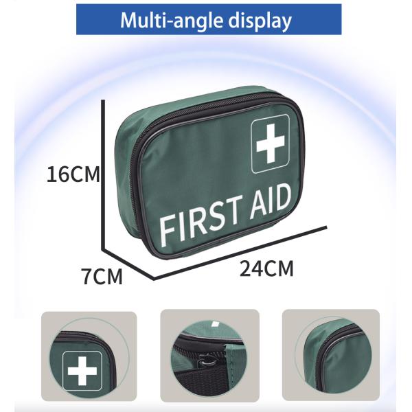 Custom Logo Color Travel First Aid Kit Empty Bag UK Standard First Aid Equipment for Mother Emergency Medical Supplies Training