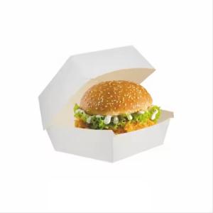 Wholesale Customized Burger Clam Shell Eco-friendly Sugarcane Bagasse Fast Food