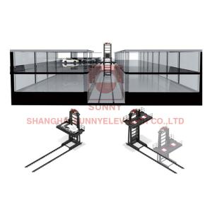 30-60m/Min Intelligent Parking 90m/Min Auto Stacker Car Lift Elevator