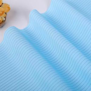 Cotton Antistatic ESD Fabrics Grid Polyester Static Dissipative Fabric