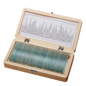 Glass 50pcs Set Prepared Microscope Slides Middle School Education Student