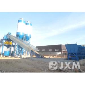 High Efficiency Twin Shaft Mixer Batching Plant 240 Cubic Meters Concrete Per