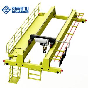 European Type Wireless Workshop Overhead Crane Remote Control Double Beam