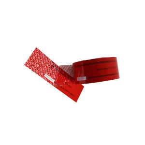 Carton Packing Security Seal Tape Prevent Stealing And Exchange Goods