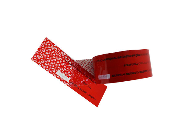 Quality Carton Packing Security Seal Tape Prevent Stealing And Exchange Goods wholesale