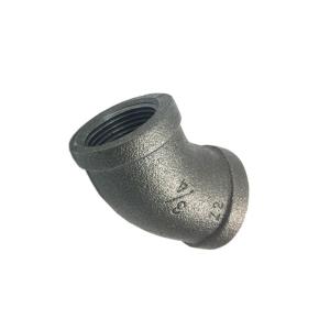 NPT 90 Degree Elbow Malleable Iron Fittings For Shelving Decoration