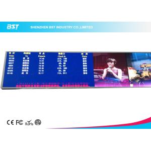 Outdoor Waterproof Red Color LED Moving Sign Programmable 10mm Pixel pitch