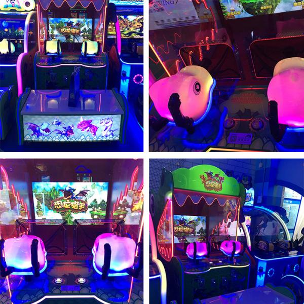 Crazy Ball Shooting Machine / Kids Indoor Gun Shooting Game Simulator