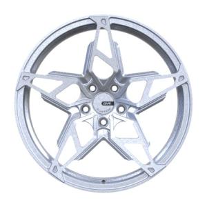 VIA Monoblock Forged Wheels Matt Silver PCD 112x5 19 Inch