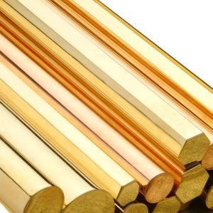 Square Brass and Copper Alloy Bar 1m 2m 3m Length