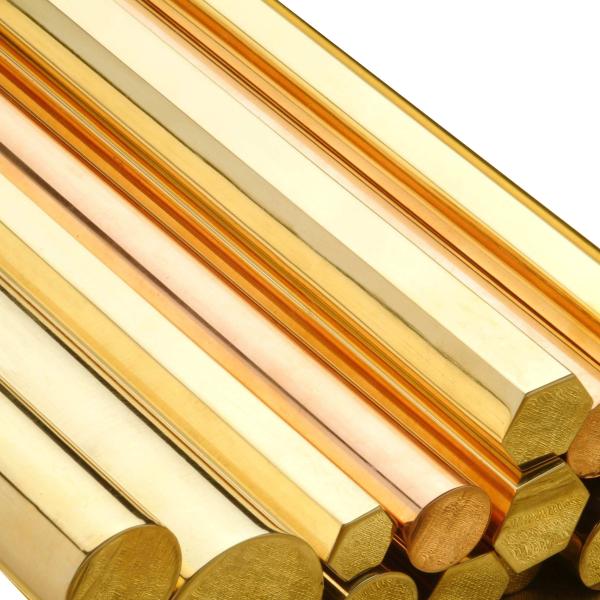Quality Square Brass and Copper Alloy Bar 1m 2m 3m Length wholesale