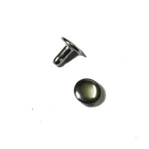 Round Hardware Rivet Silver / Gold Metal Fasteners Hardware Stationery
