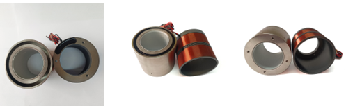 Inner Through Hole Voice Coil Motor 16mm Travel 75N Miniature Voice Coil Actuator